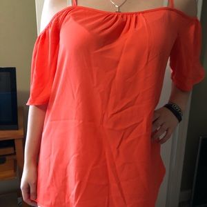 Tacera off the shoulder top